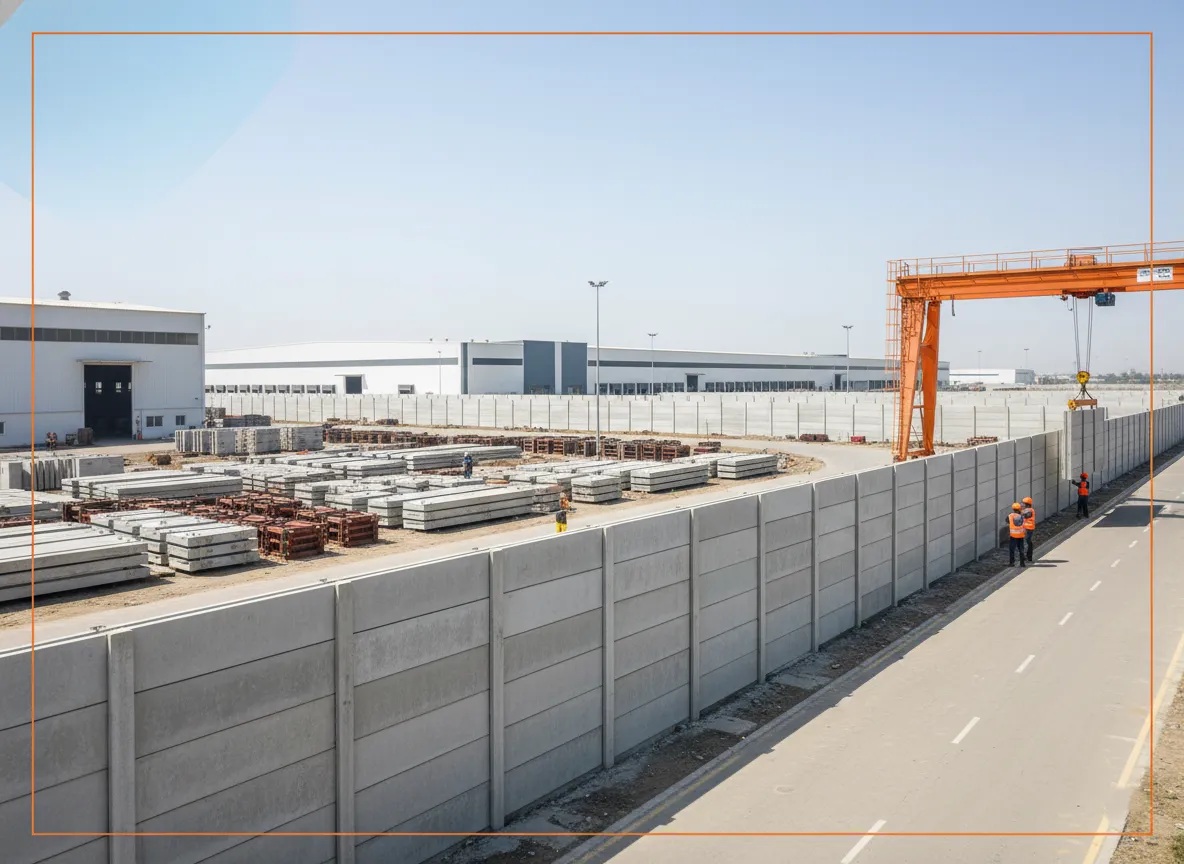 RCC Precast Boundary Wall Manufacturer in Bangalore